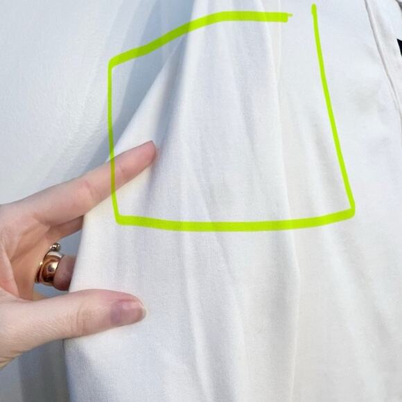 Athleta Eastbound Half Zip Sweatshirt XS Women's White Zip-Up Top - Picture 5 of 13